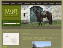 Tablet Screenshot of etyekilovarda.hu